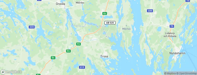 Vagnhärad, Sweden Map