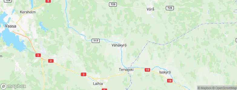 Vähäykyrö, Finland Map
