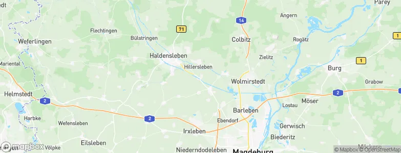 Vahldorf, Germany Map