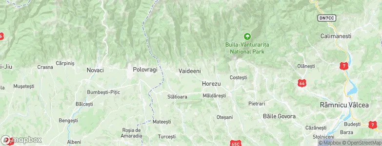 Vaideeni, Romania Map