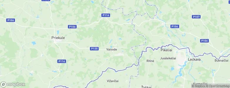 Vaiņode, Latvia Map