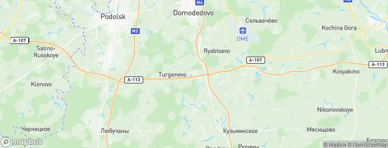 Vakhromeyevo, Russia Map