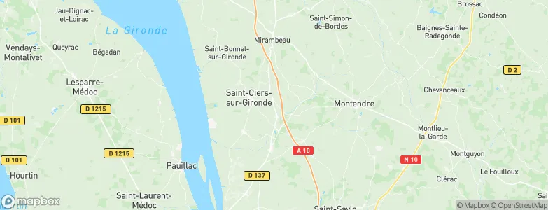 Val-de-Livenne, France Map