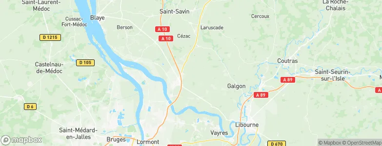 Val de Virvée, France Map