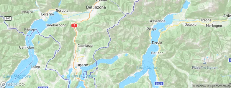 Val Rezzo, Italy Map