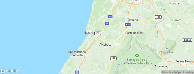 Valado de Frades, Portugal Map