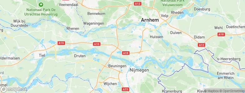 Valburg, Netherlands Map