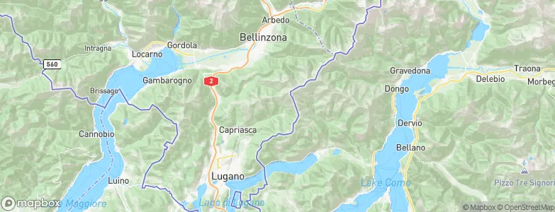 Valcolla, Switzerland Map