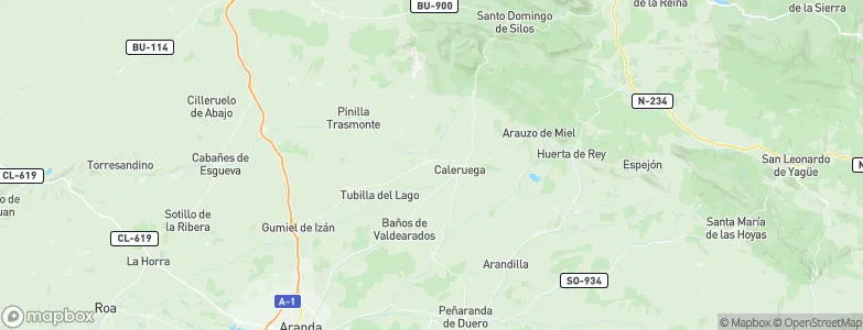 Valdeande, Spain Map
