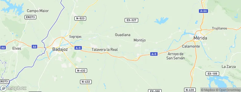 Valdelacalzada, Spain Map