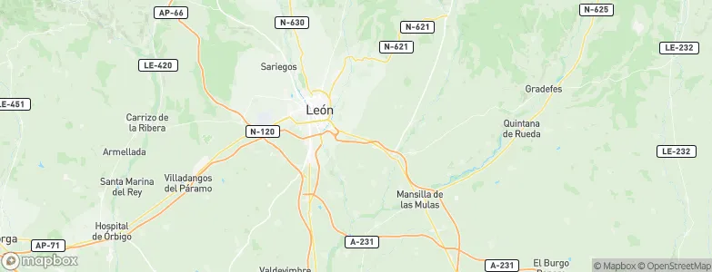 Valdelafuente, Spain Map