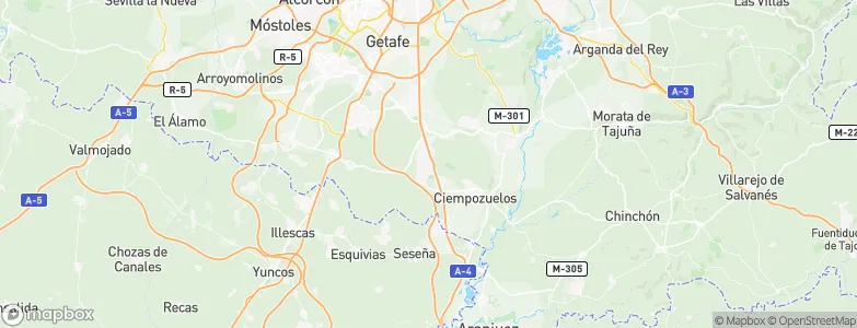 Valdemoro, Spain Map