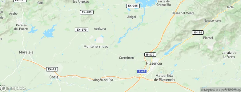 Valdeobispo, Spain Map