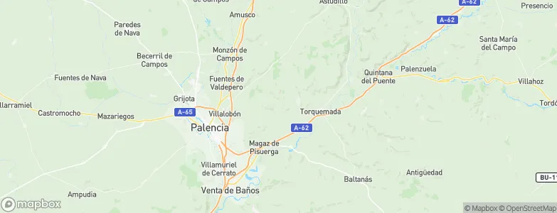 Valdeolmillos, Spain Map