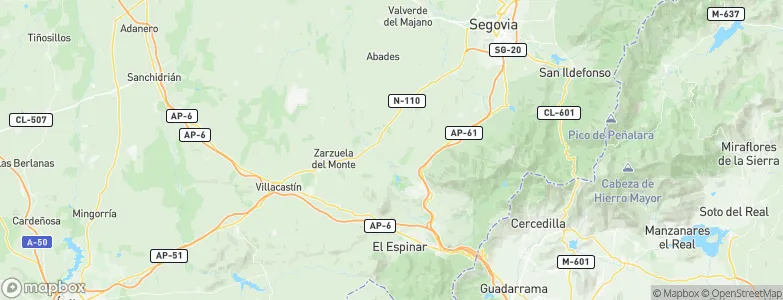 Valdeprados, Spain Map