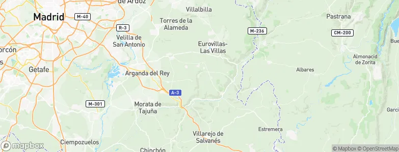 Valdilecha, Spain Map
