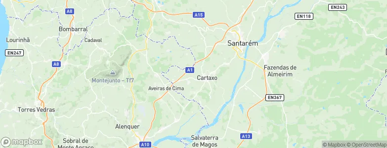 Vale da Pinta, Portugal Map