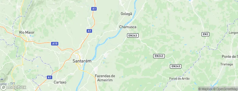 Vale de Cavalos, Portugal Map
