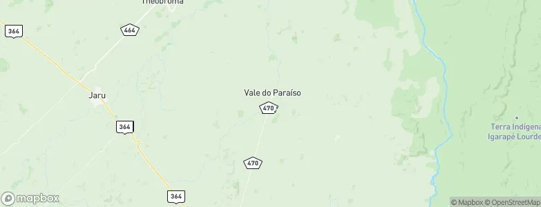 Vale do Paraíso, Brazil Map