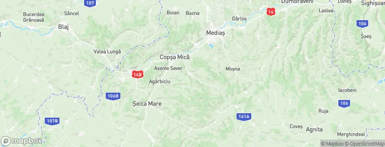 Valea Viilor, Romania Map
