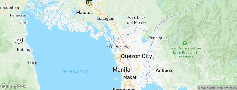 Valenzuela, Philippines Map