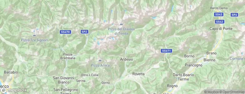 Valgoglio, Italy Map