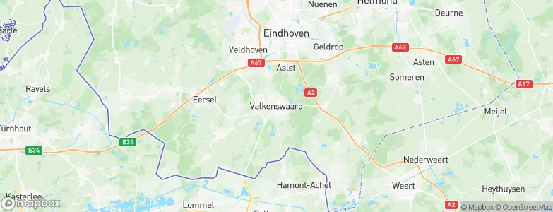 Valkenswaard, Netherlands Map