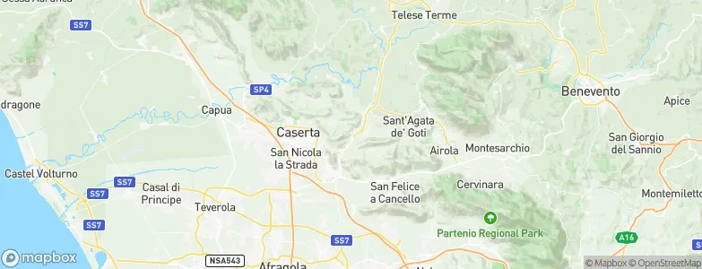 Valle di Maddaloni, Italy Map