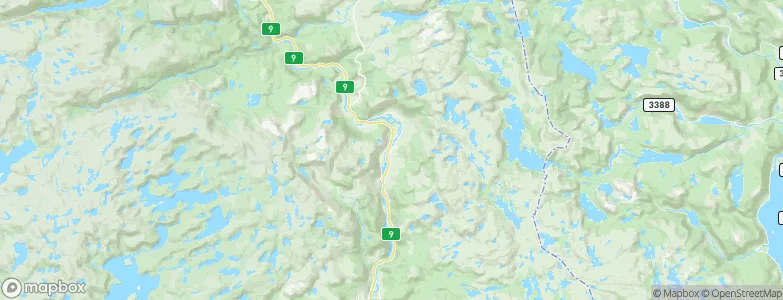 Valle, Norway Map