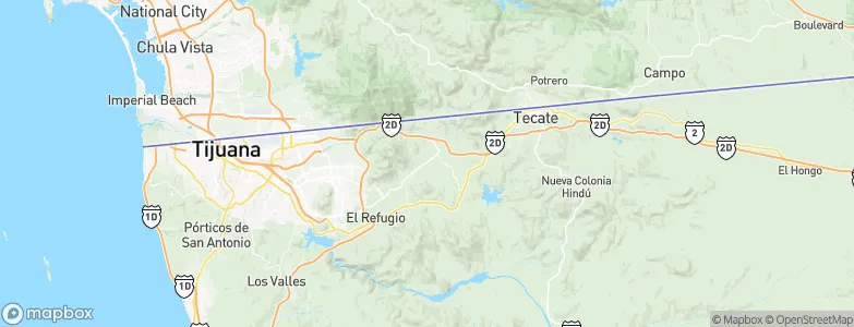 Valle Redondo, Mexico Map