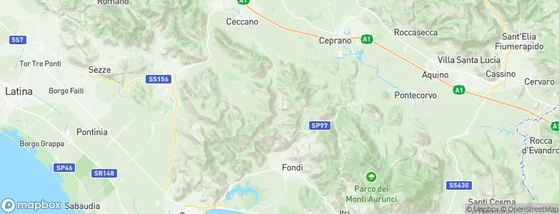 Vallecorsa, Italy Map