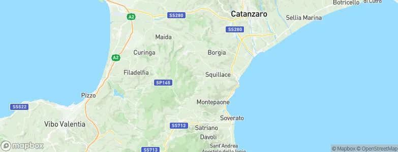 Vallefiorita, Italy Map