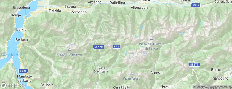 Valleve, Italy Map