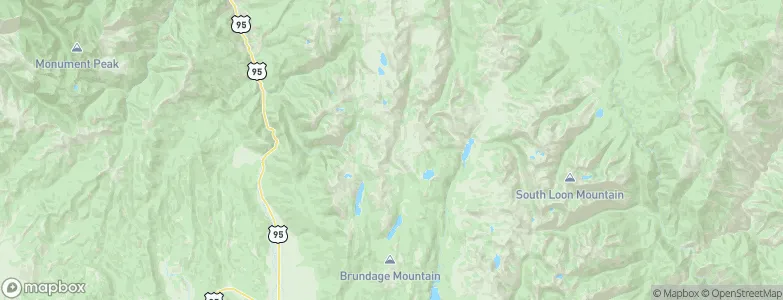 Valley, United States Map