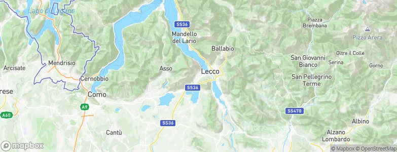 Valmadrera, Italy Map
