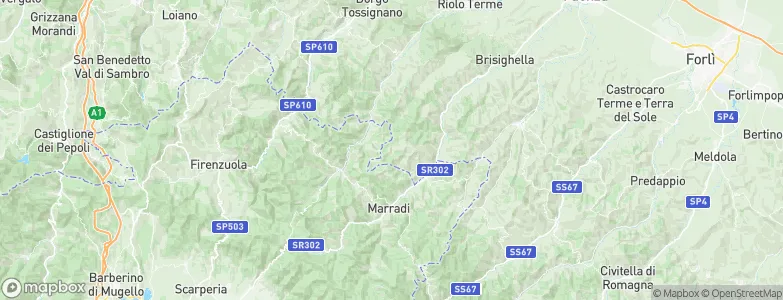 Valmaggiore, Italy Map