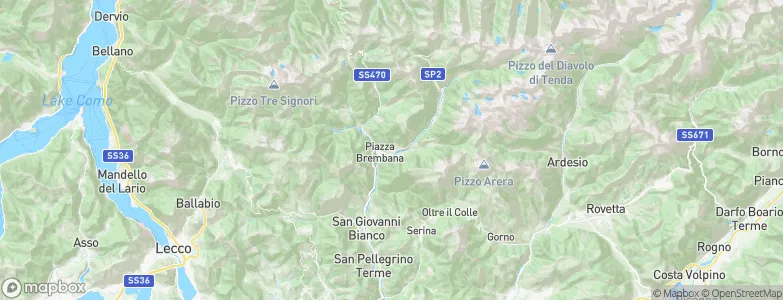 Valnegra, Italy Map