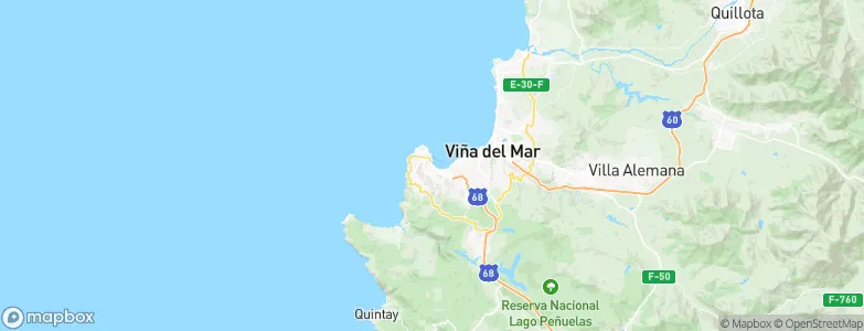 Valparaíso, Chile Map