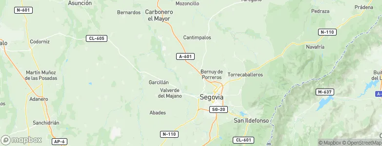 Valseca, Spain Map