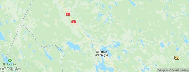Valtimo, Finland Map