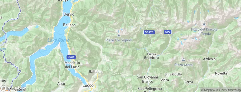 Valtorta, Italy Map