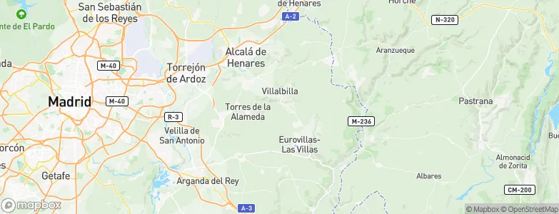 Valverde de Alcalá, Spain Map
