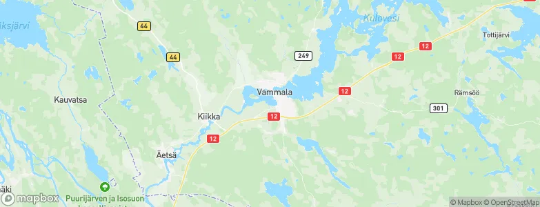 Vammala, Finland Map