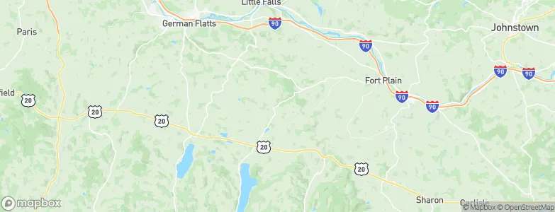 Van Hornesville, United States Map