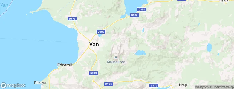 Van Province, Turkey Map