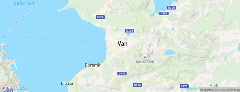 Van, Turkey Map