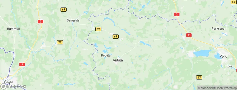 Vana-Antsla, Estonia Map