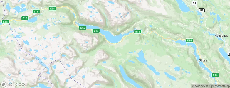 Vang, Norway Map