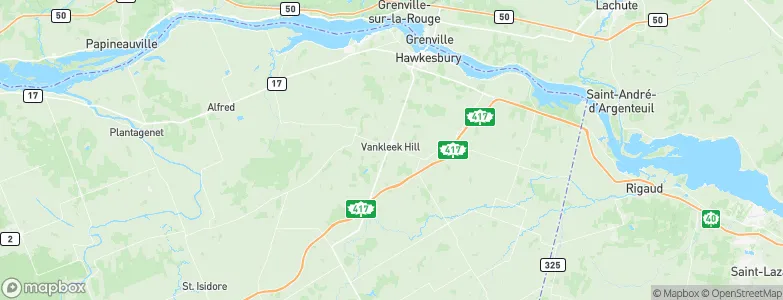 Vankleek Hill, Canada Map