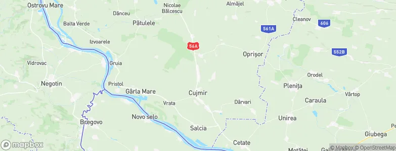 Vânători, Romania Map